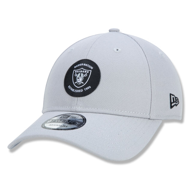 Berretto esclusivo New Era - 9TWENTY Strapback a tesa curva Las Vegas Raiders Edizione Core