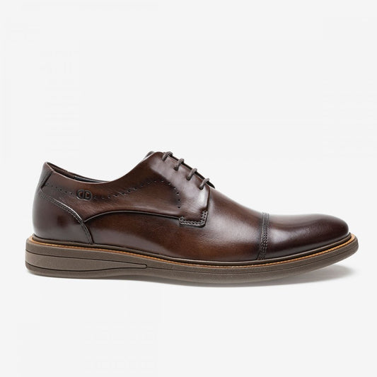 Zapato Metropolitan Bay de piel marrón