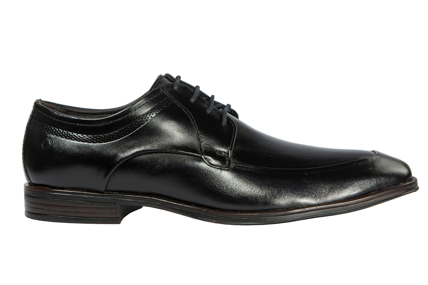 Zapato de vestir de piel negro para hombre Clooney