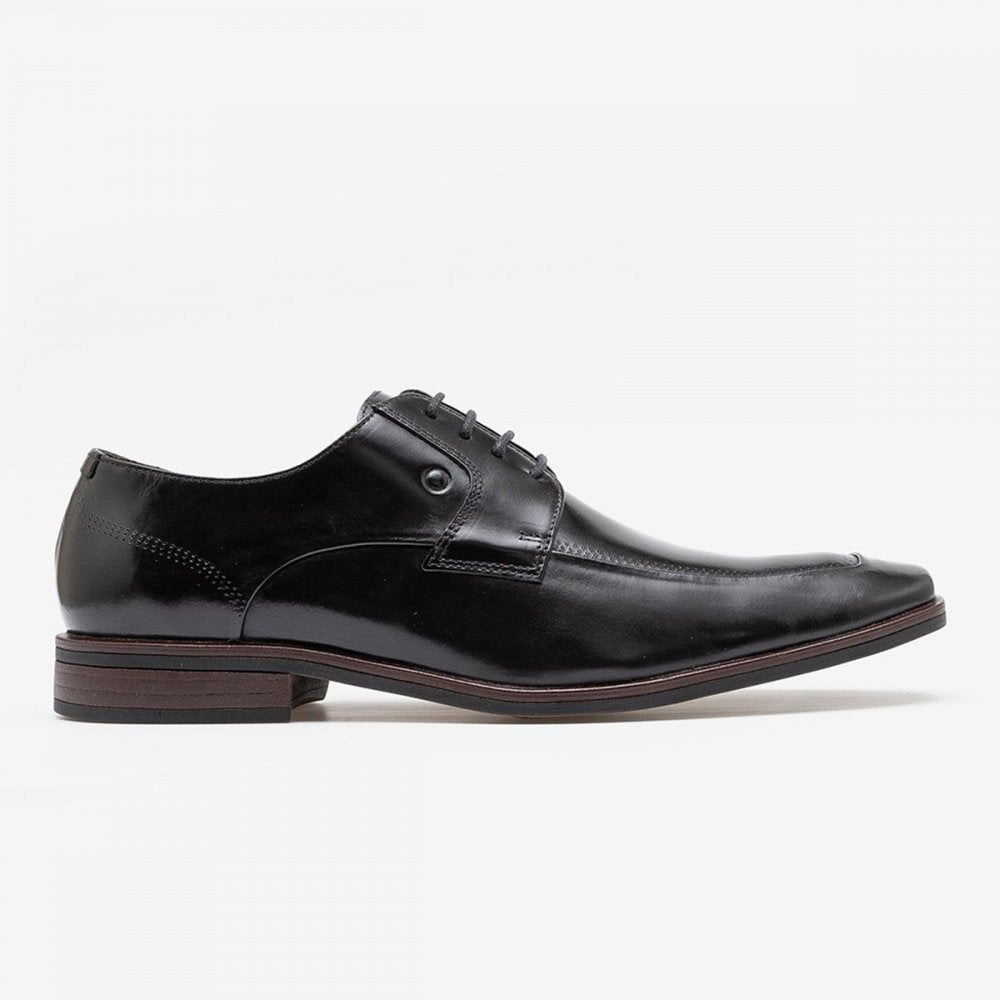 Zapatos de vestir de piel de napa negra para hombre