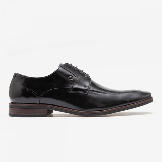 Zapatos de vestir de piel de napa negra para hombre