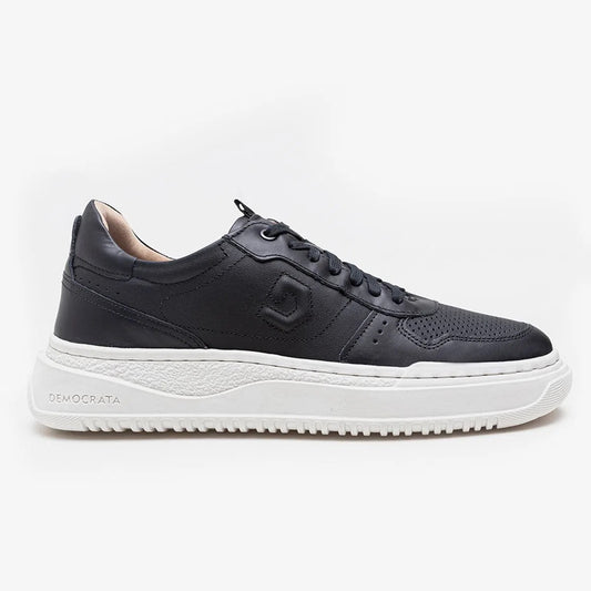 Zapatillas vaqueras negras en bloque