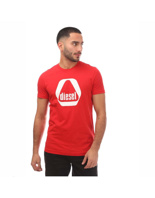 Camiseta Diesel T-Diegor 7-E Roja Hombre