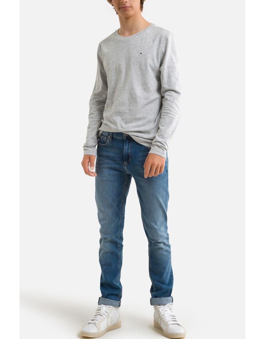 Camiseta de algodón de manga larga