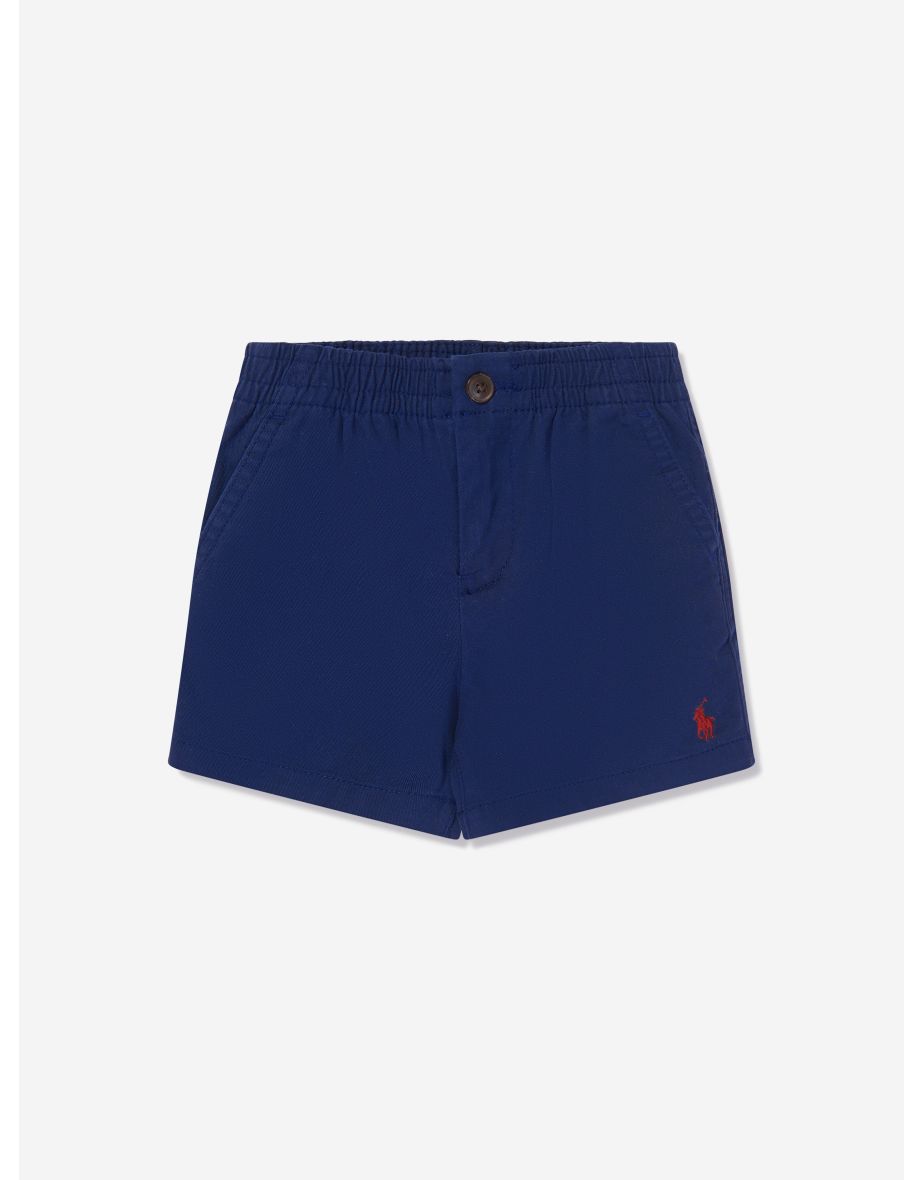 Shorts Prepster para meninos em azul-marinho