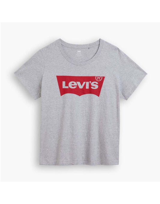 Maglietta Levi's Plus Size Perfect da donna in grigio