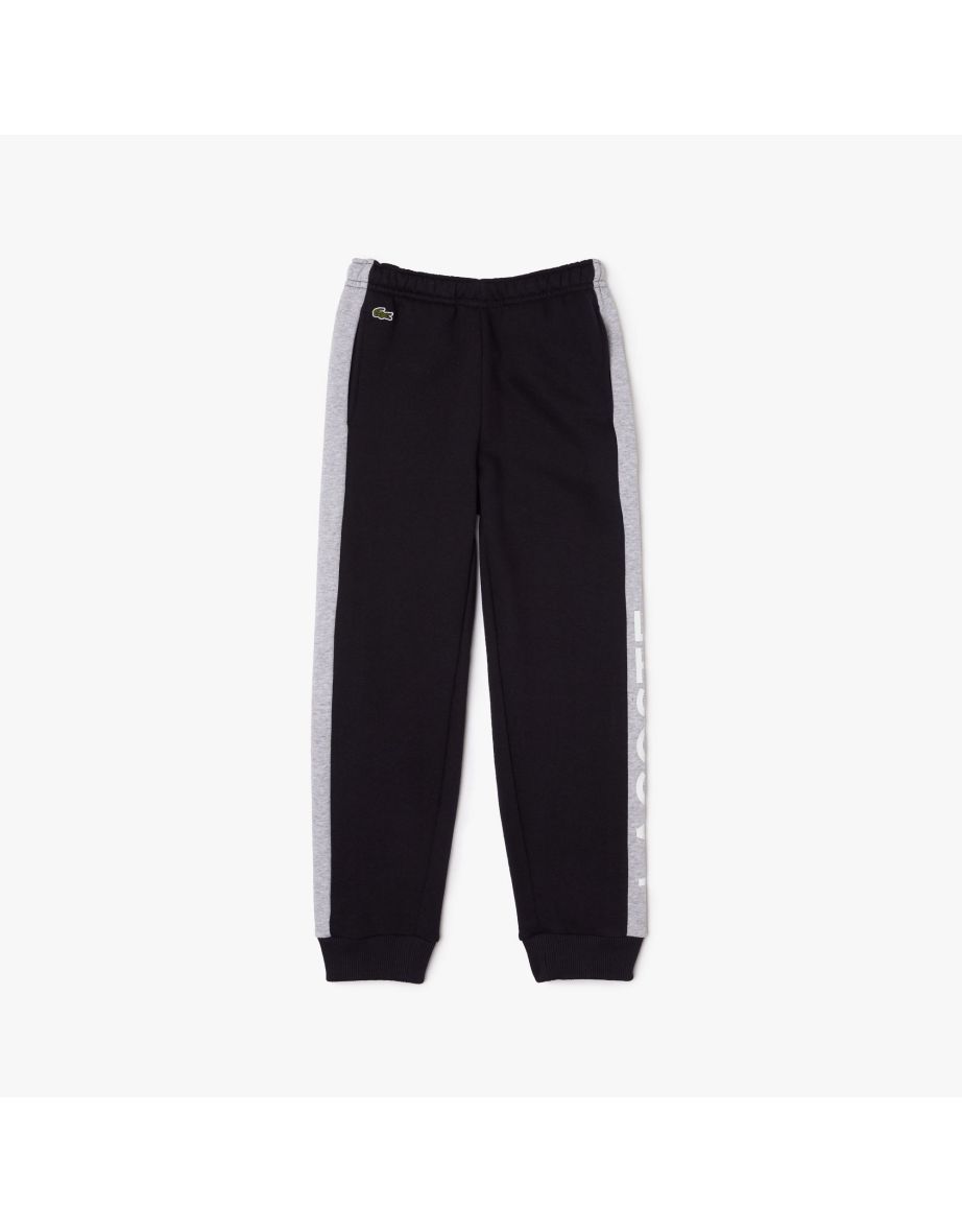 Calça de trilha azul Lacoste para meninos