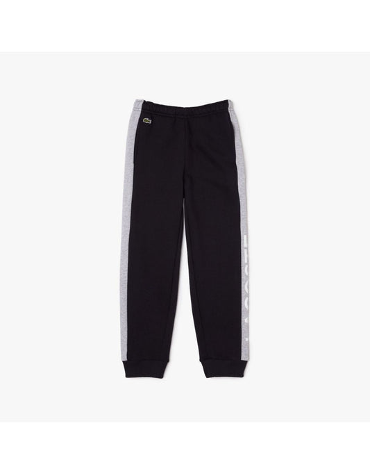 Calça de trilha azul Lacoste para meninos