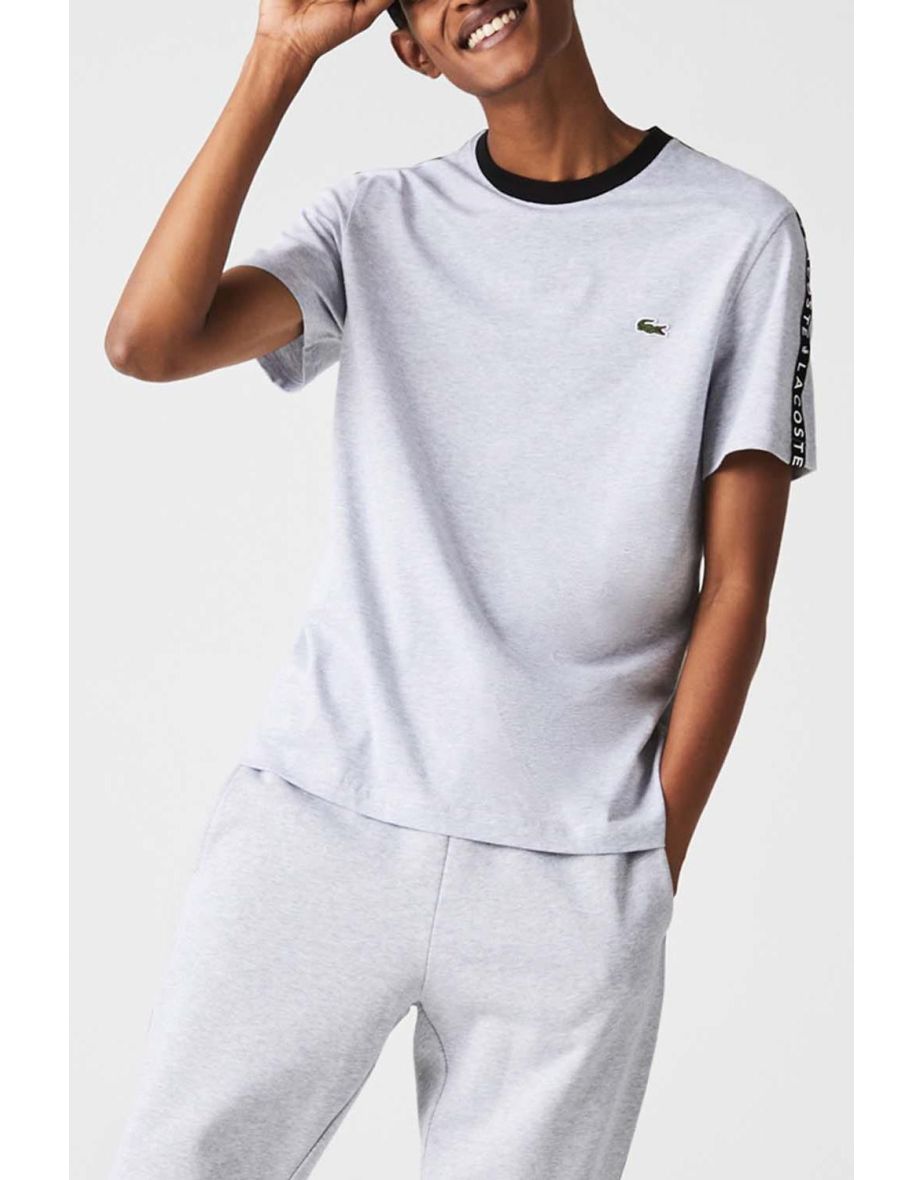 Camiseta Lacoste Taped Masculina em Várias Cores