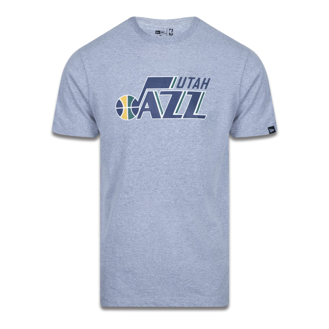 Maglietta New Era a maniche corte NBA Utah Jazz Grigio