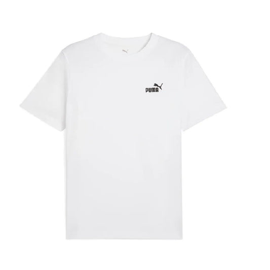 Maglietta Puma ESS Small Logo Uomo - Bianco