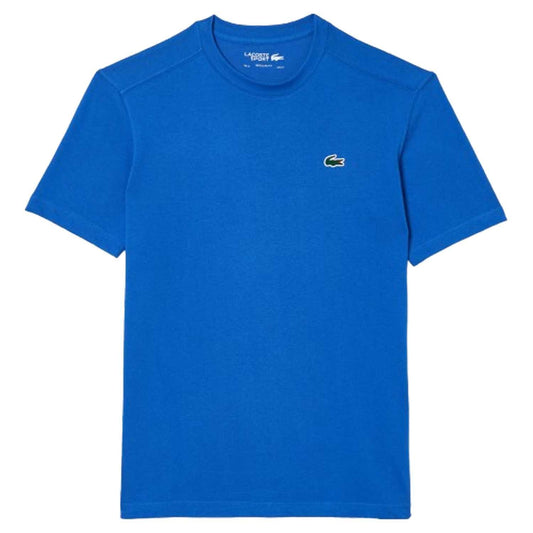 Maglietta sportiva Lacoste Ultra Dry in cotone da uomo - Blu royal