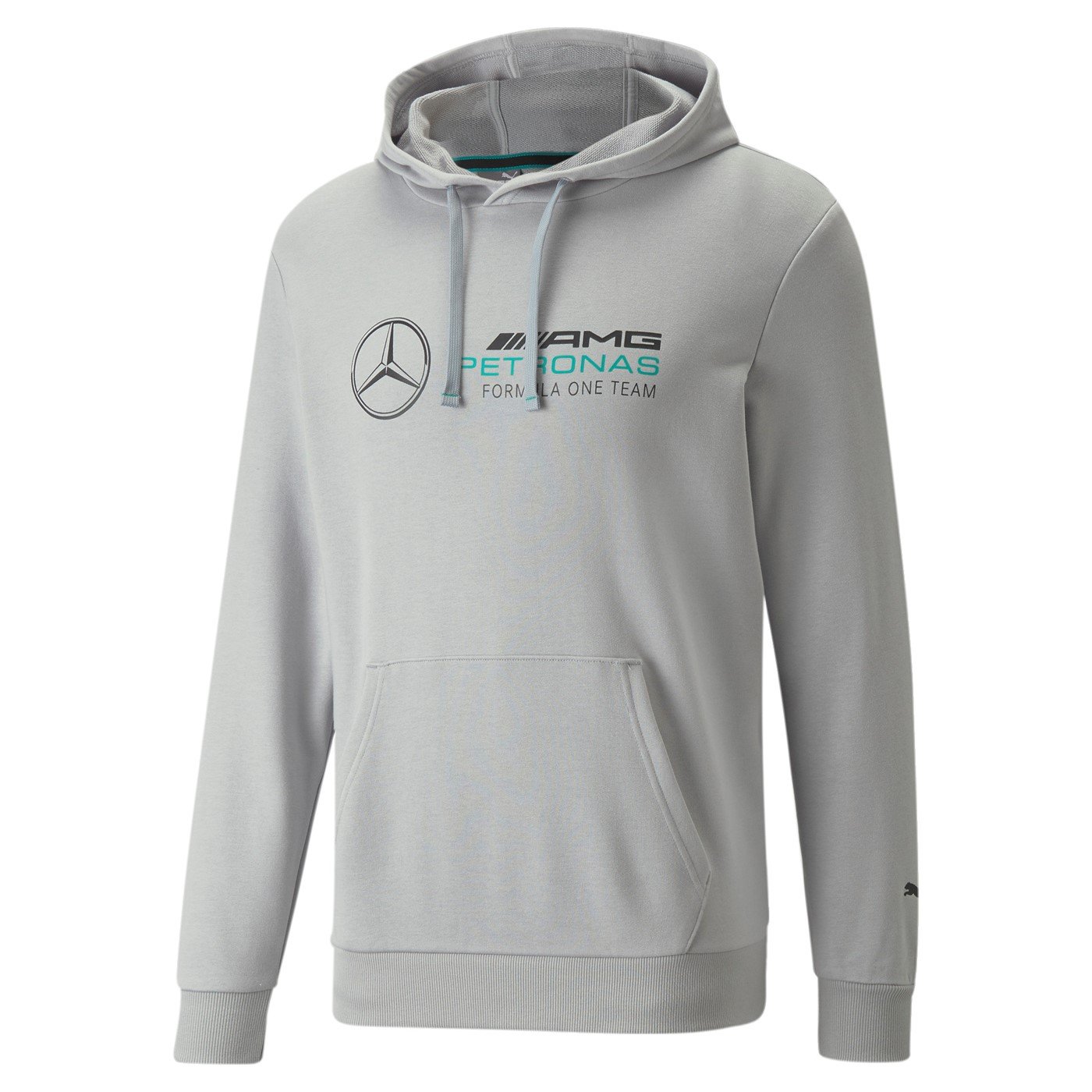 Felpa con cappuccio Puma Mercedes F1 Essentials Uomo - Grigio