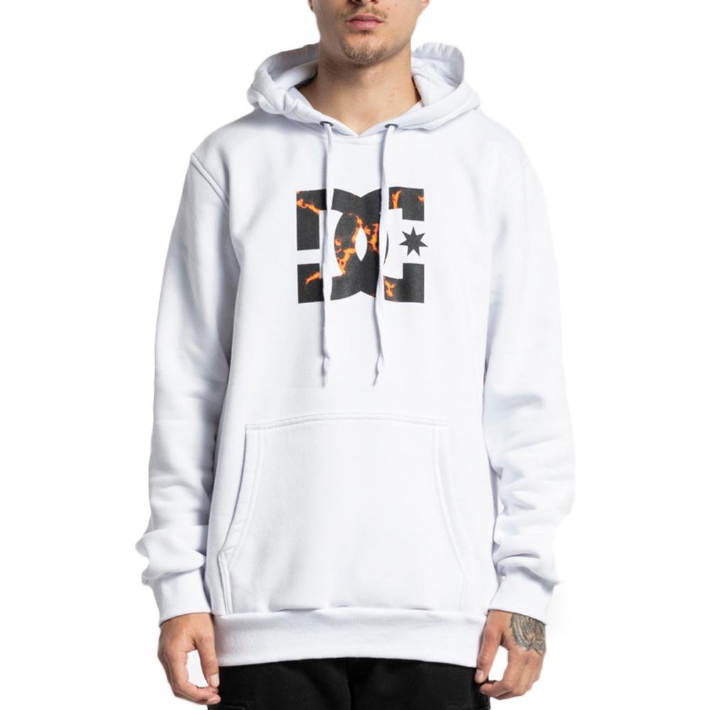 DC Shoes Capucha Canguro DC Star Fire Fill WT23 Blanco