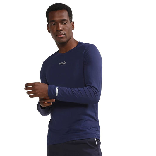 Maglietta Fila Sun Protect Breezy Uomo F11AT519015-140 Blu