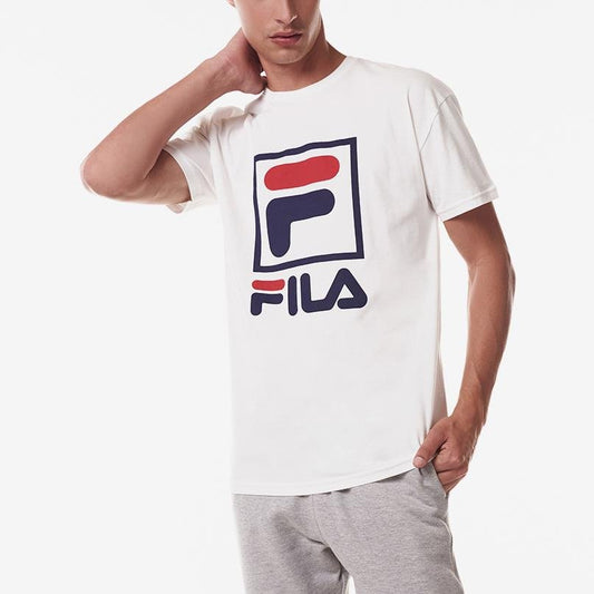Camiseta Fila Stack New Hombre - Blanca