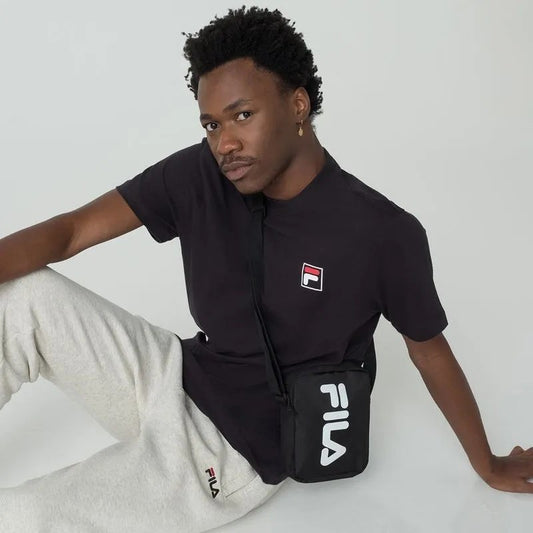 Maglietta Fila Heritage F-Box - Uomo - Nero