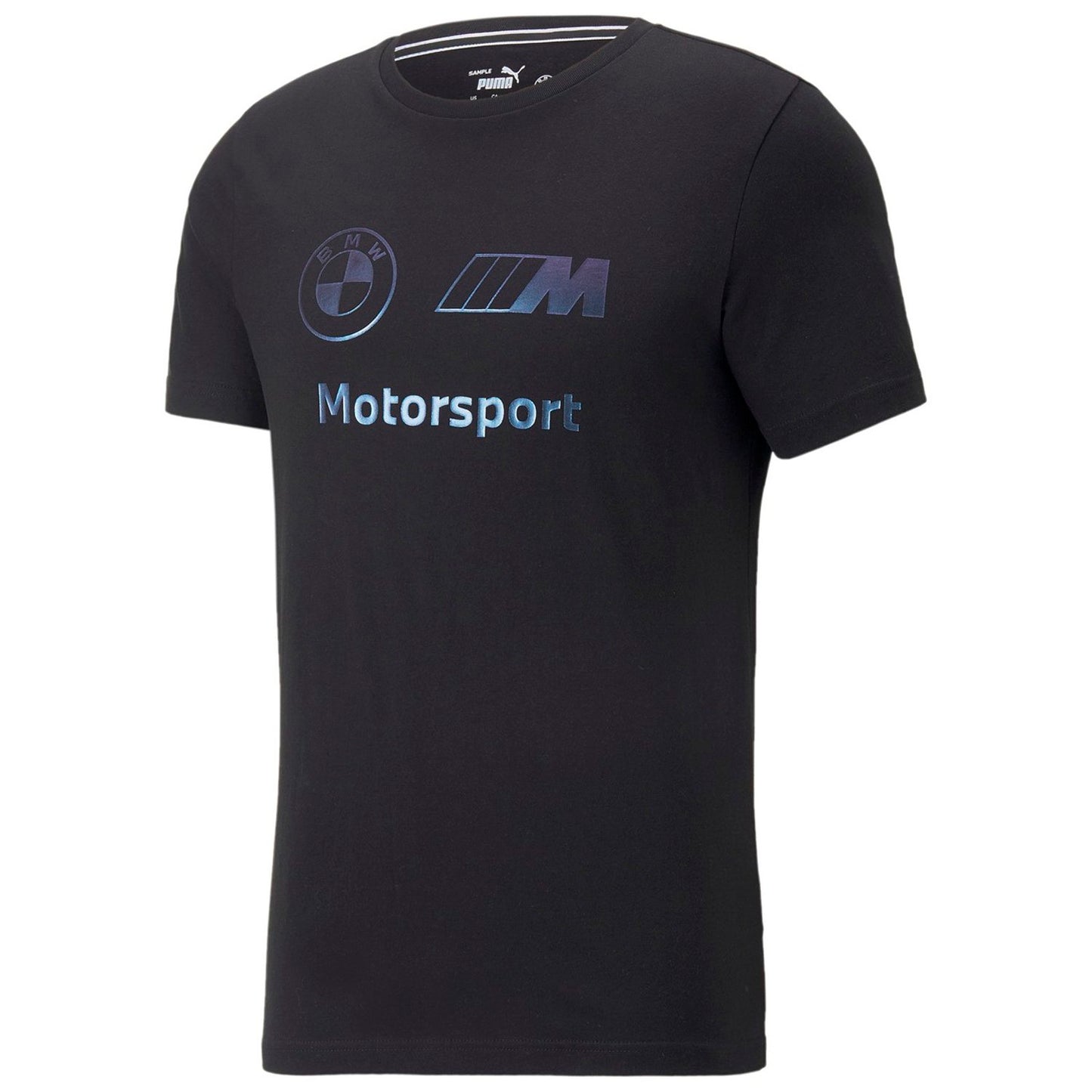 Camiseta Puma BMW MMS Logo Metal Energy Hombre - Negra y Verde