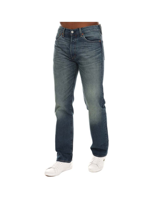 Jeans Levi's 501 Original 1890 Calico Mine Blu da uomo
