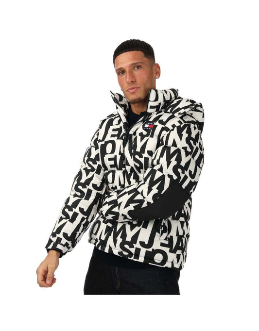 Chaqueta Puffer Tommy Hilfiger Alaska Negra, Hombre