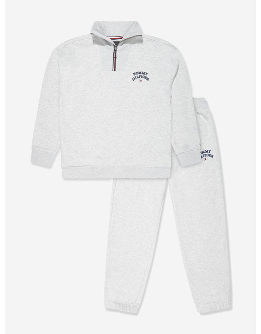 Chándal Logotipo Bandera Gris Niño
