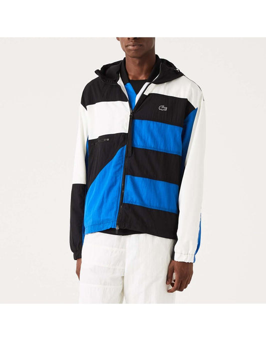Men's Lacoste Patchwork Effect Jacket in Various Colors