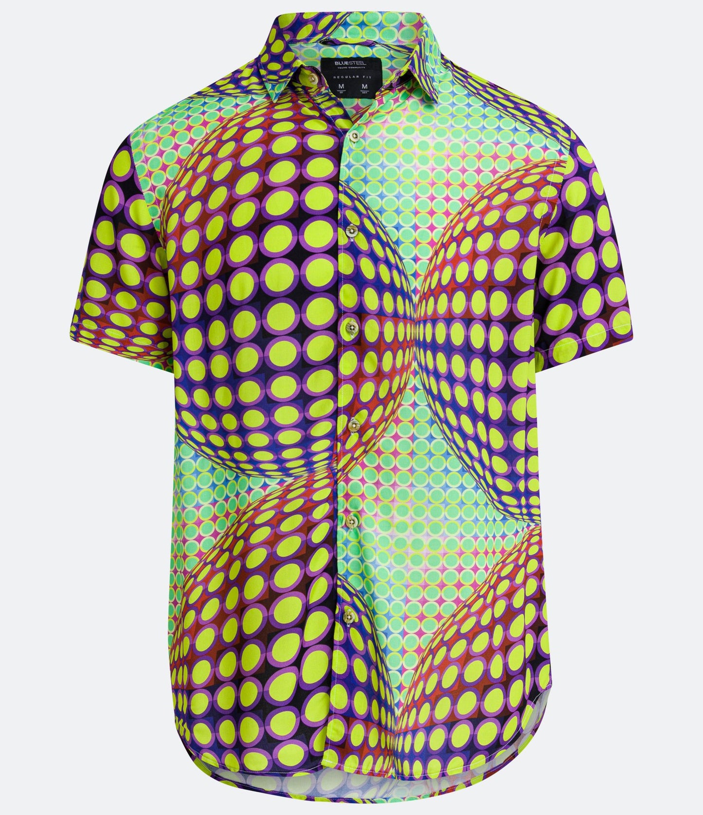 Camisa de viscose de ajuste regular com estampa Conceptual Snow White