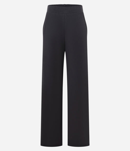 Pantaloni dritti con tasca in nichel spazzolato