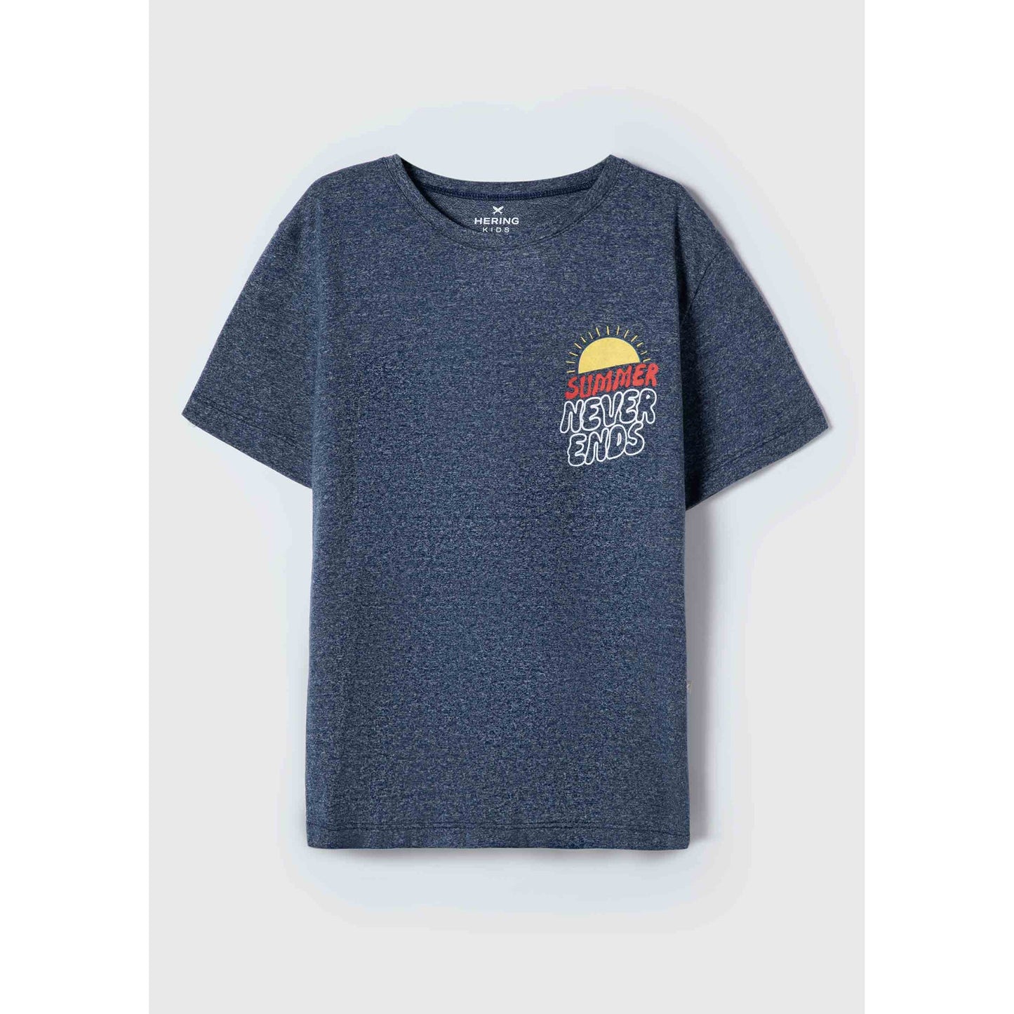Maglietta tradizionale a maniche corte da ragazzo con stampa Hering Kids