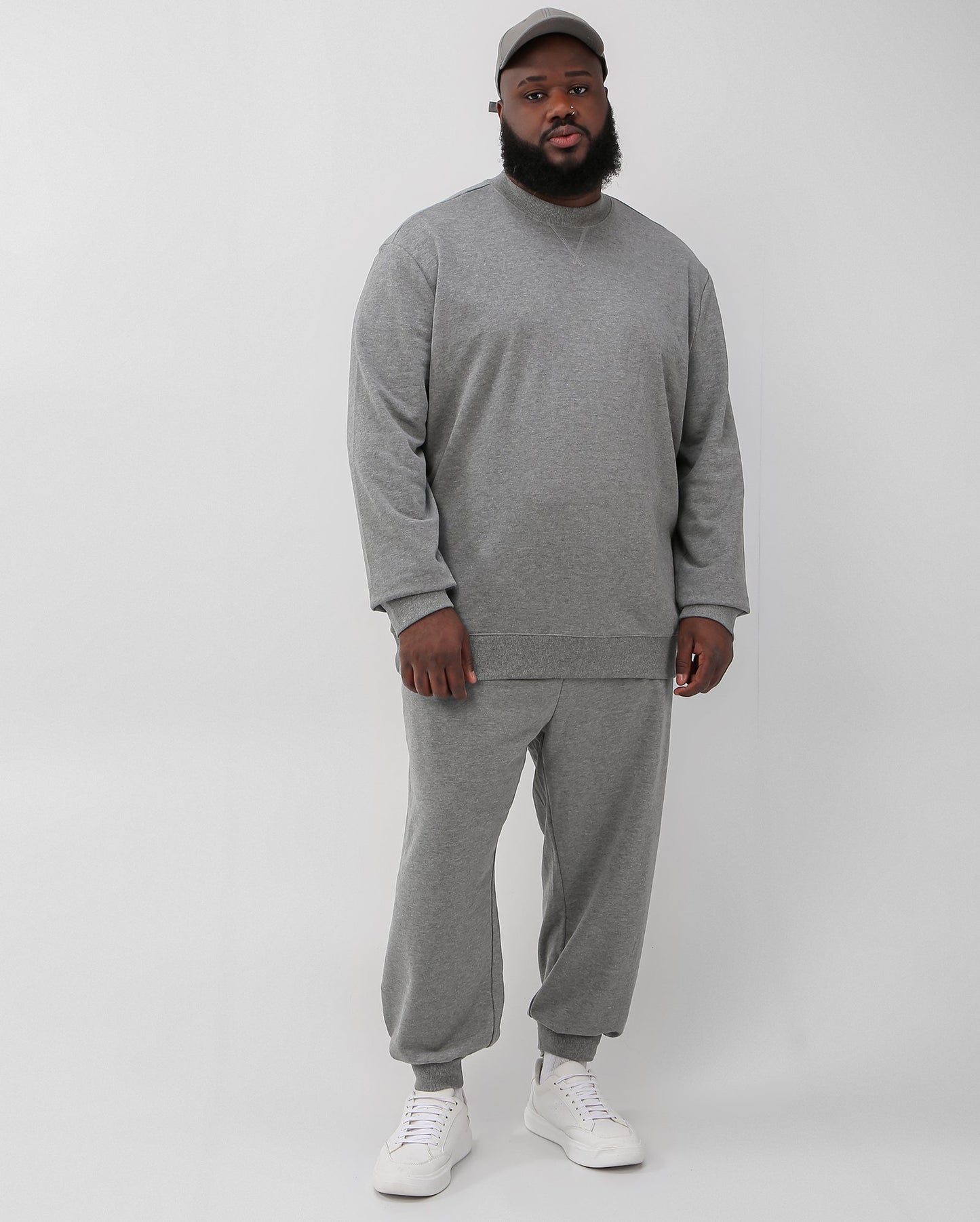 Men's Plus Size Gray Sweatpants | Original Plus by Riachuelo