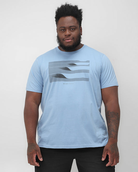 Camiseta masculina plus size Blue Ocean | Allman by Riachuelo