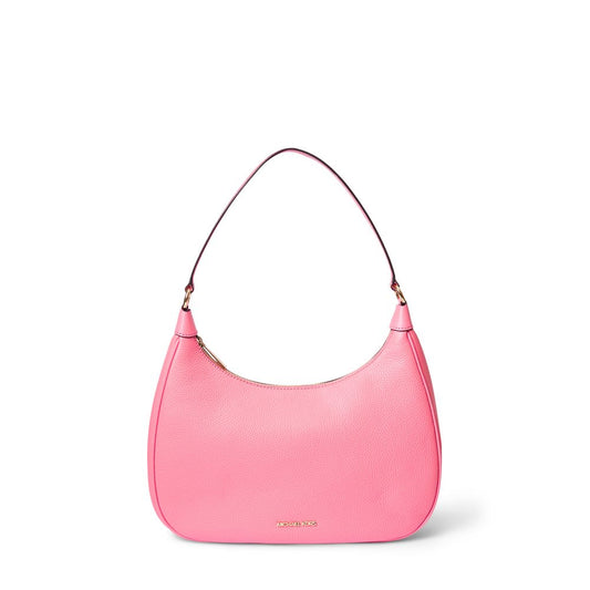 Stylish Refined Shoulder Bag – Large Cora Leather by Michael Kors
