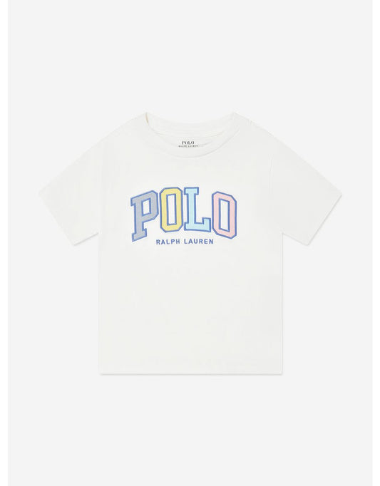 Polo blanco de niño