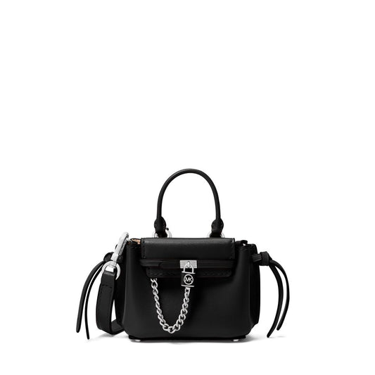 Bolsa de luxo versátil - Bolsa de couro pequena Hamilton Legacy Crossbody da Michael Kors