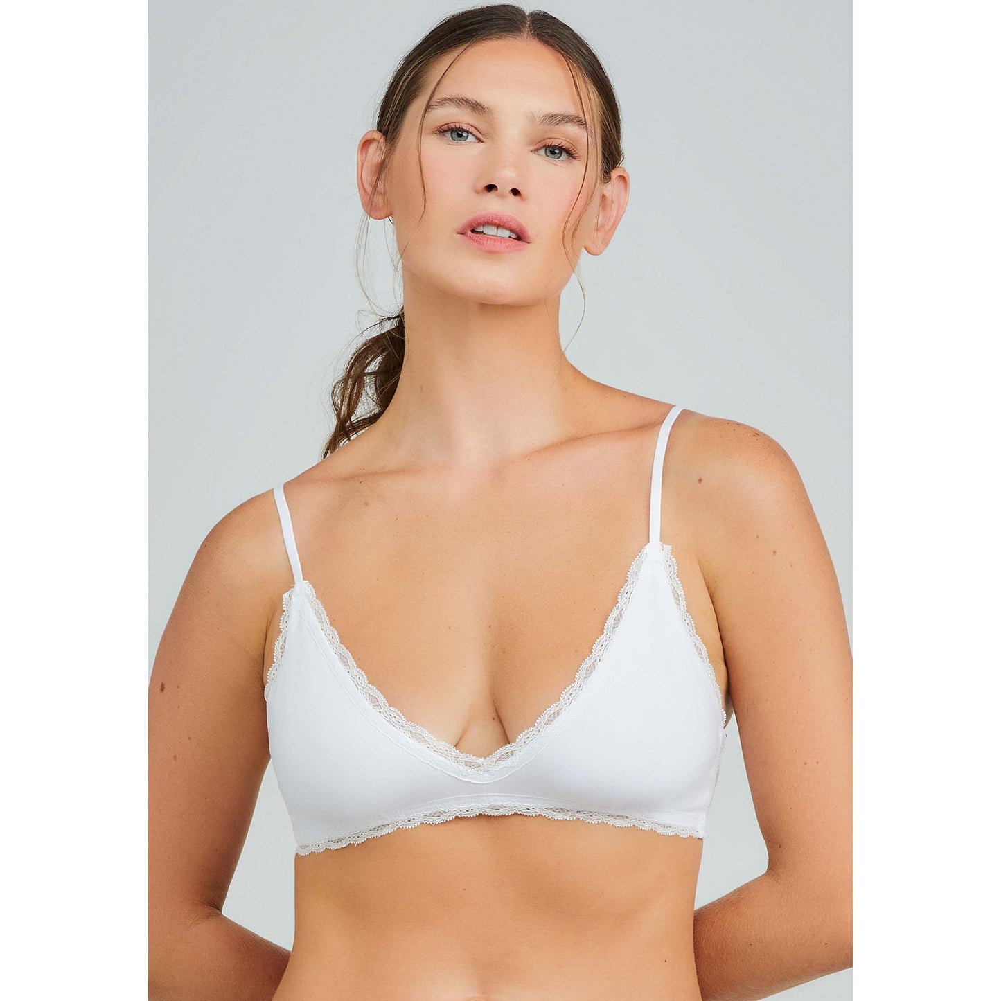 Lote de 2 Sujetadores Triángulo Doble de Encaje