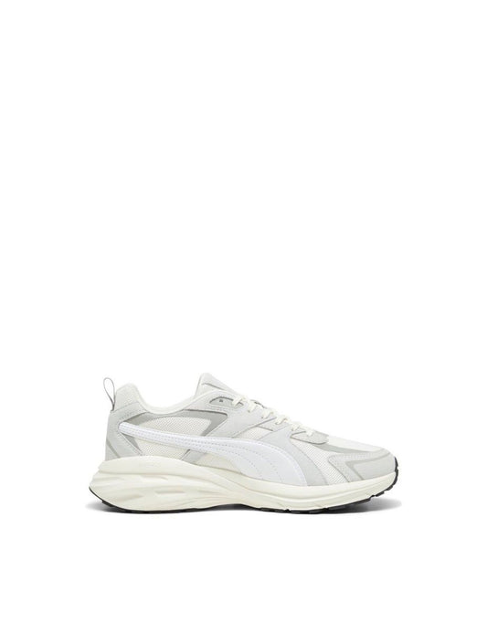 Puma Hypnotic de manga larga en blanco cálido y gris glacial