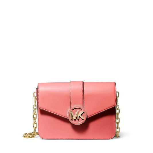 Stylish Luxury Shoulder Bag – Medium Carmen Logo by Michael Kors