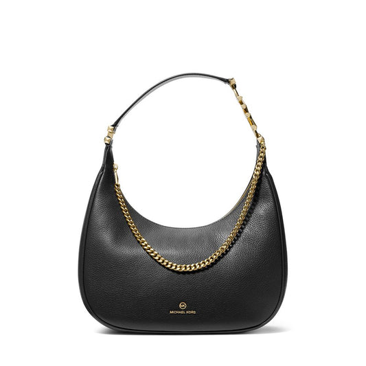 Michael Kors Large Piper Leather Shoulder Bag - Classic Chic