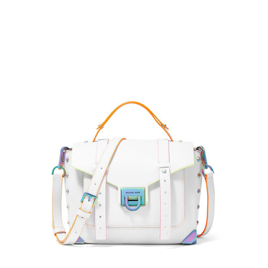 Borsa a tracolla classica - Manhattan Medium Crossbody in pelle di Michael Kors