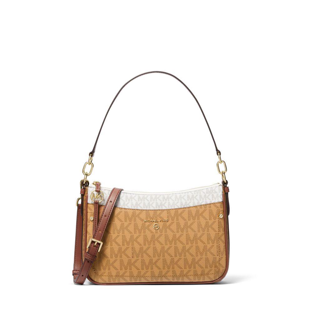 Bolso de hombro mediano con logotipo Michael Kors Jet Set