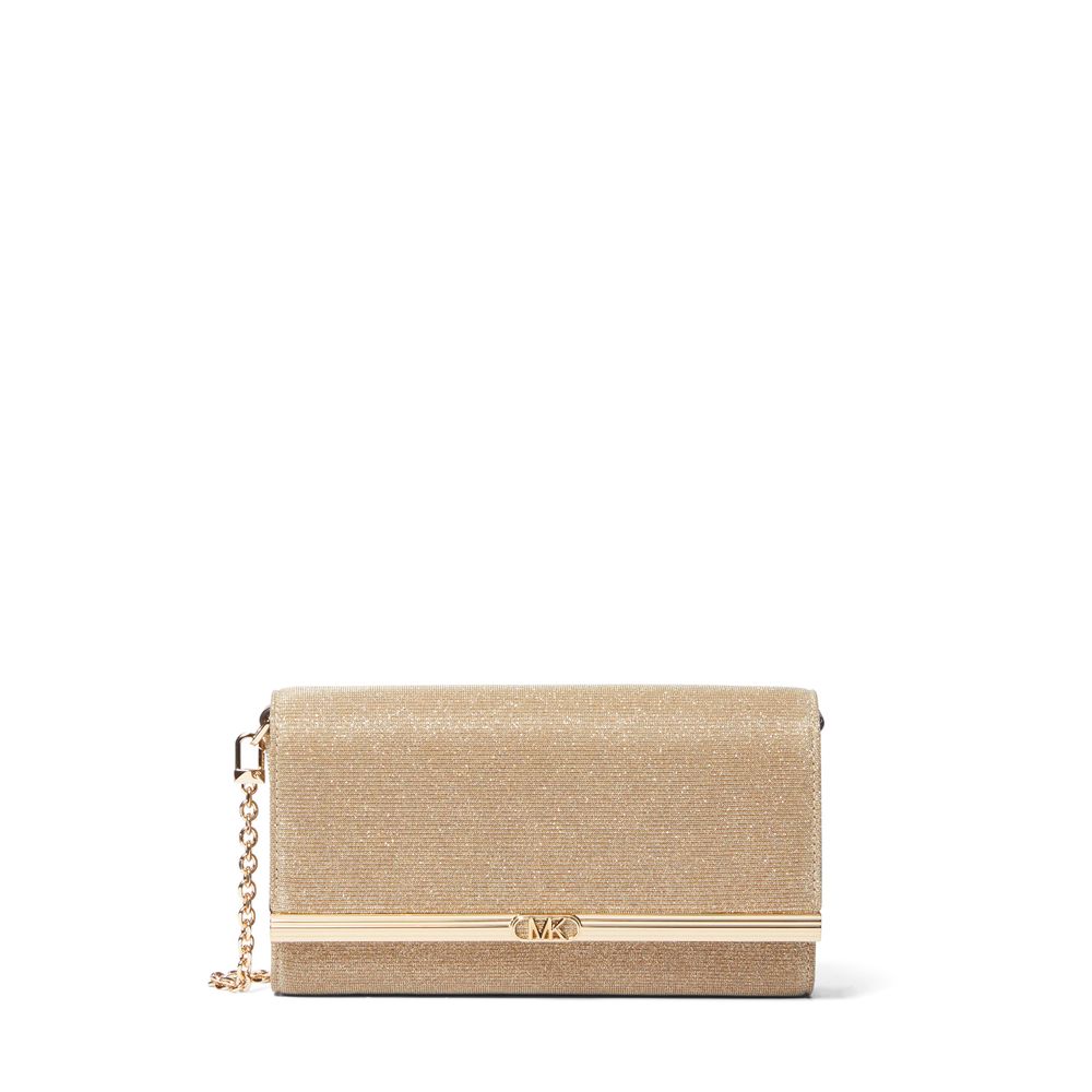 Bolsa refinada e elegante - Mona de couro para corpo cruzado médio por Michael Kors