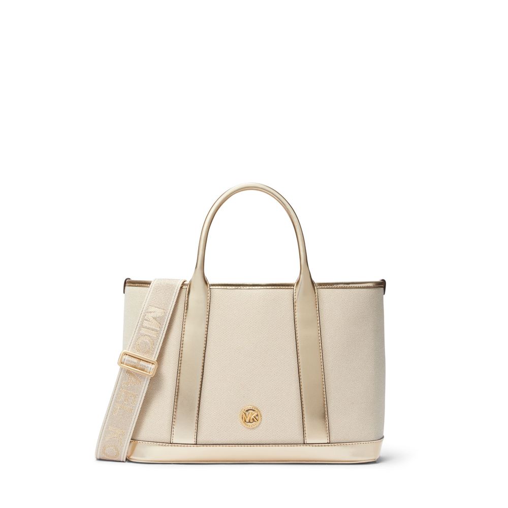 Borsa a tracolla di lusso - Luisa Crossbody media in cotone di Michael Kors