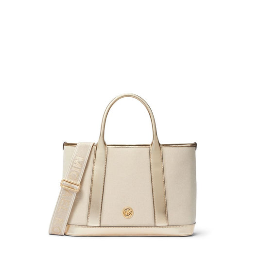 Borsa a tracolla di lusso - Luisa Crossbody media in cotone di Michael Kors