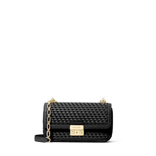 Borsa Signature Chic - Borsa a tracolla piccola in pelle Tribeca di Michael Kors