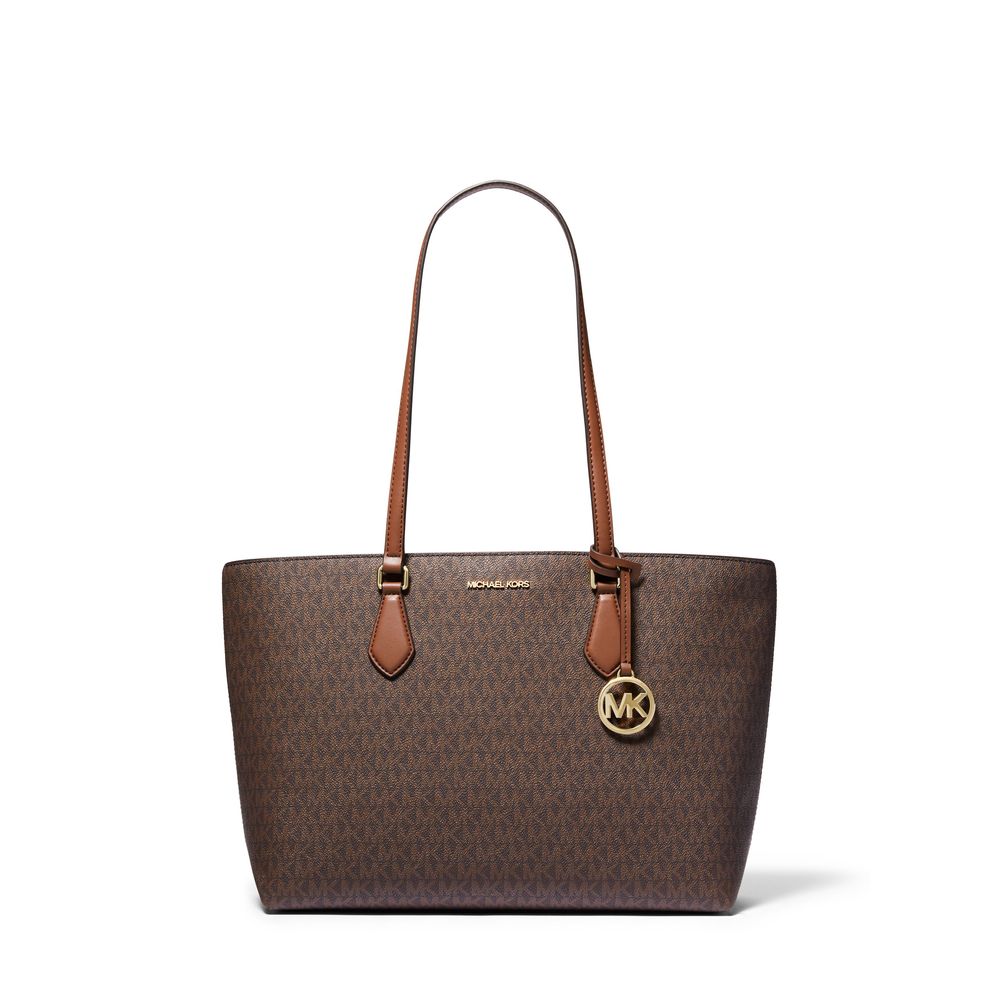 Tote di lusso con logo Sheila grande di Michael Kors