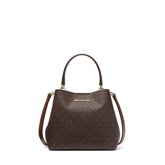 Borsa a tracolla classica - Piccolo Pratt Logo Crossbody di Michael Kors
