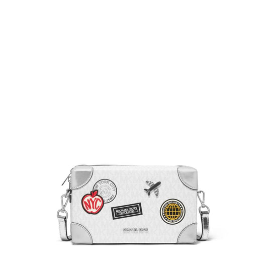 Borsa versatile e chic - Piccola borsa a tracolla con logo Jeanie di Michael Kors