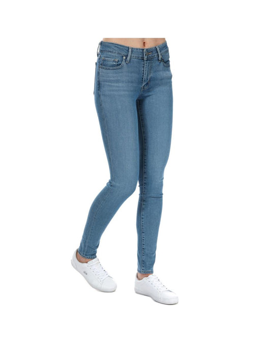 Jeans Levi's 711 Skinny da donna in Limbo Blu