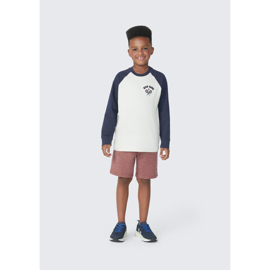 Calção de moletom masculino em tecido polar