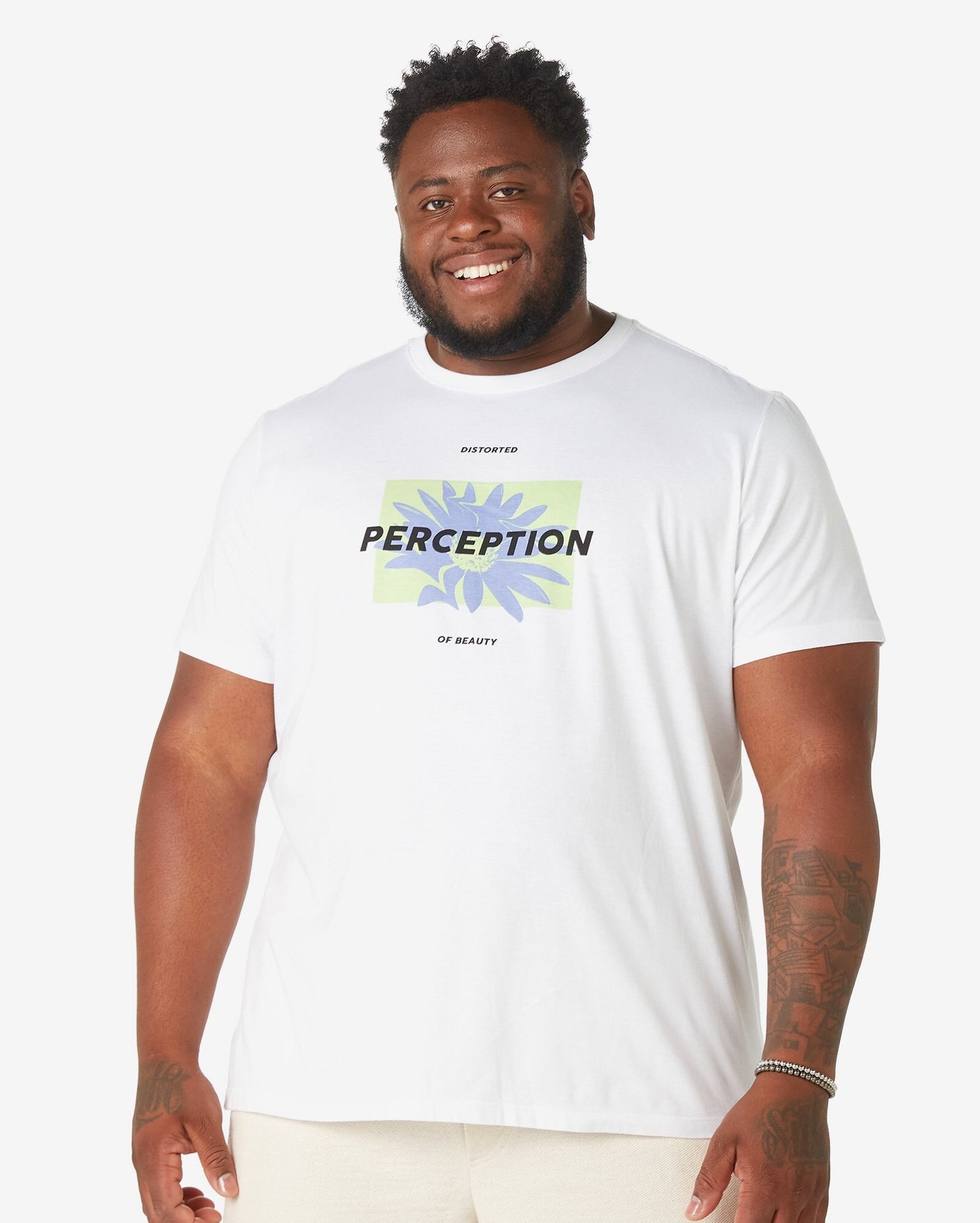 Camiseta de manga corta con estampado blanco para hombre de Allman para Riachuelo